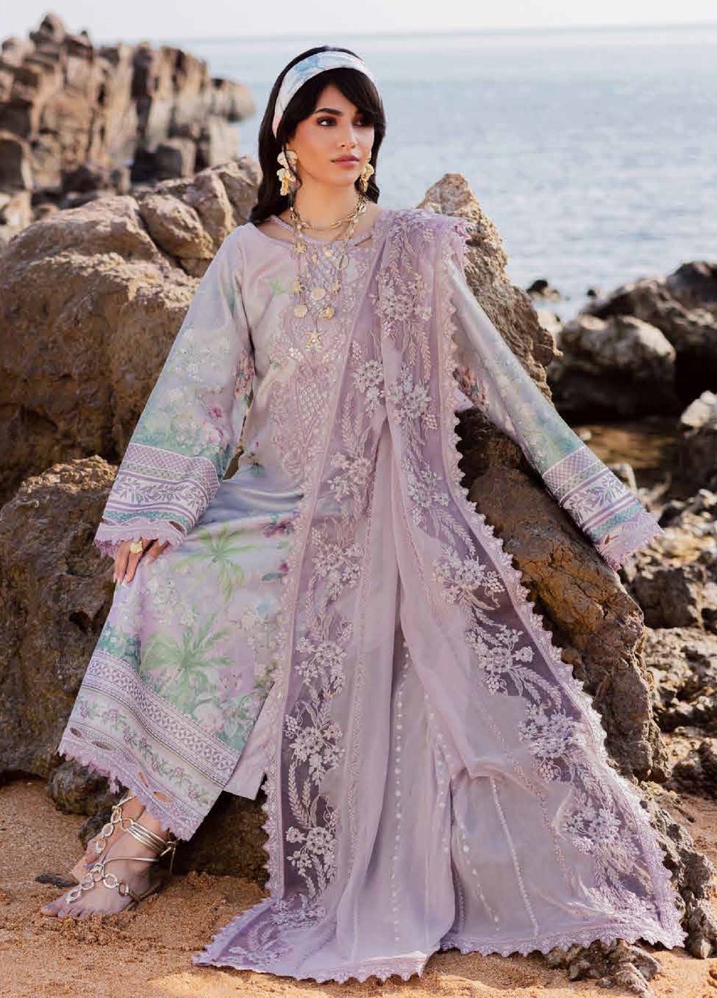 Nureh | The Silk Luxury Festive 3 Piece Suit | S-24