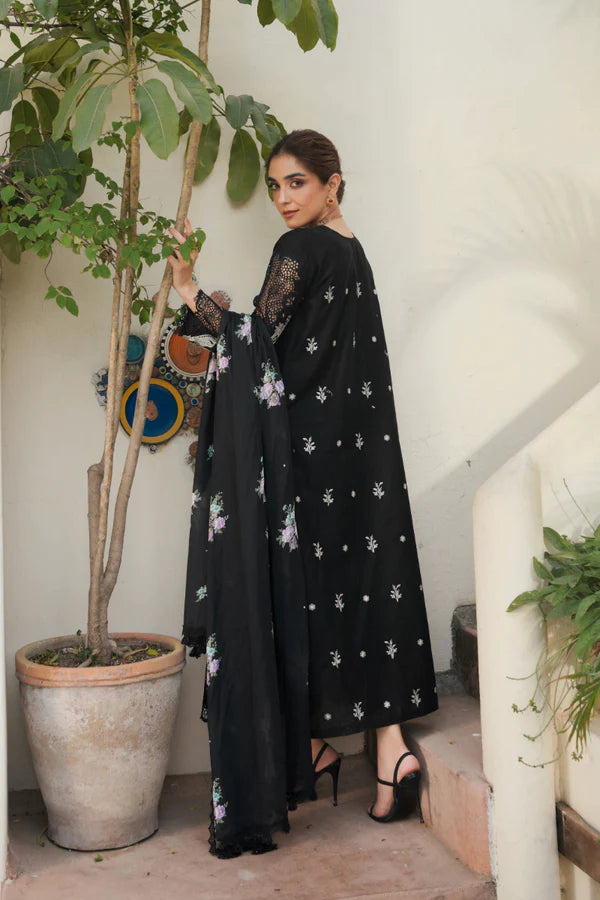 Manara | Embroidered Lawn | PEARL