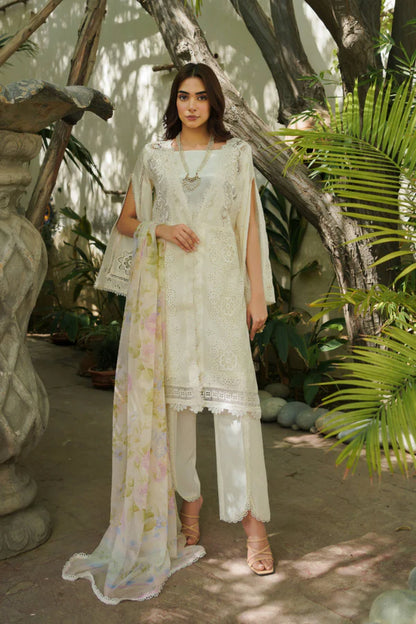 Manara | Embroidered Lawn | MOTIA