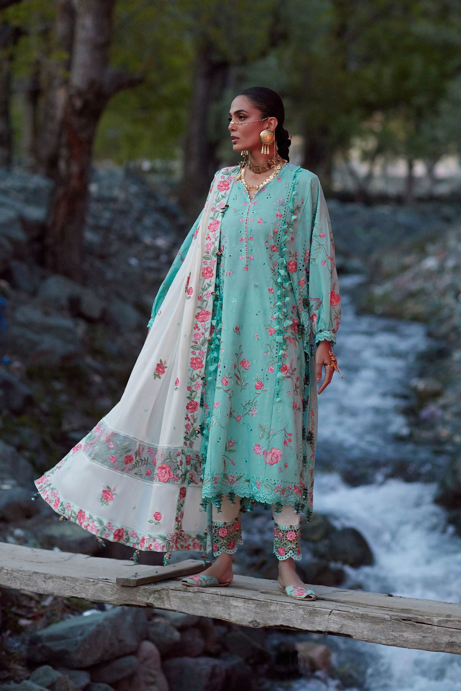 Elan | Kashmee Legacy Lawn '26 | GULRAAZ (EL26-08 B)