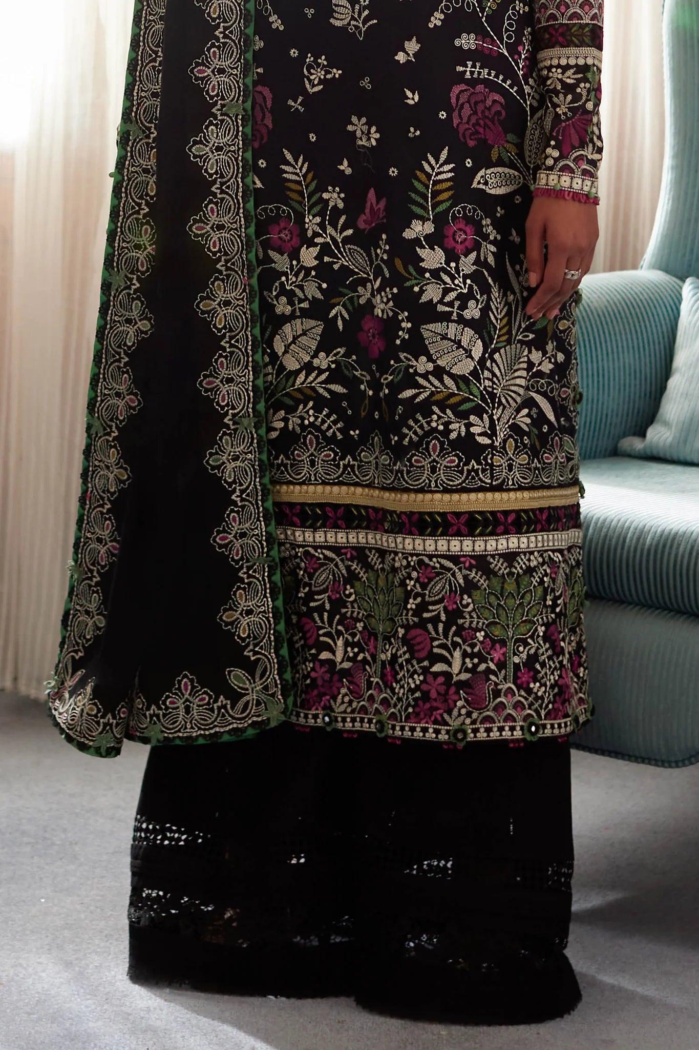 Elan | Embroidered Lawn | QISTINA