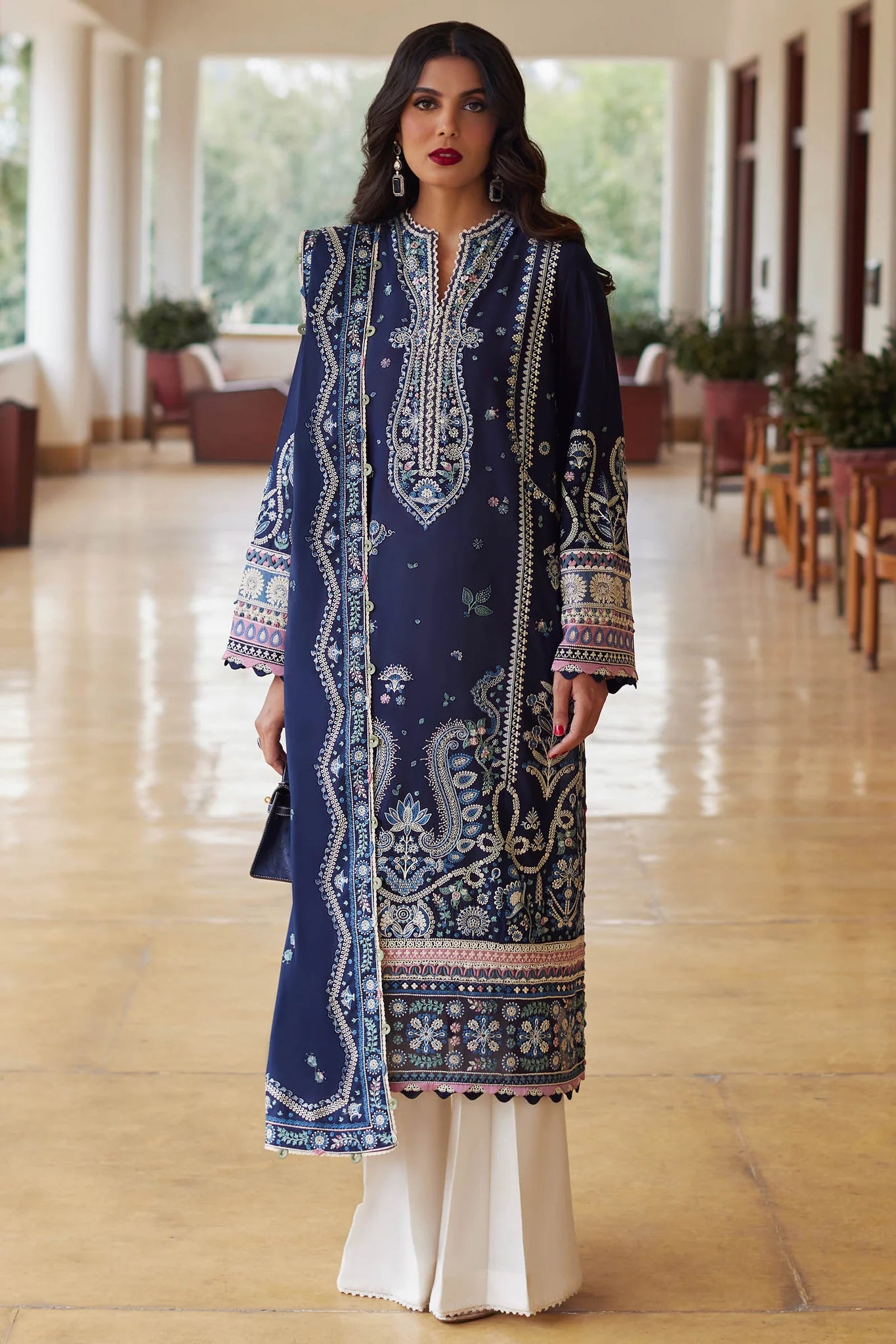 Elan | Embroidered Lawn | MAHROSH