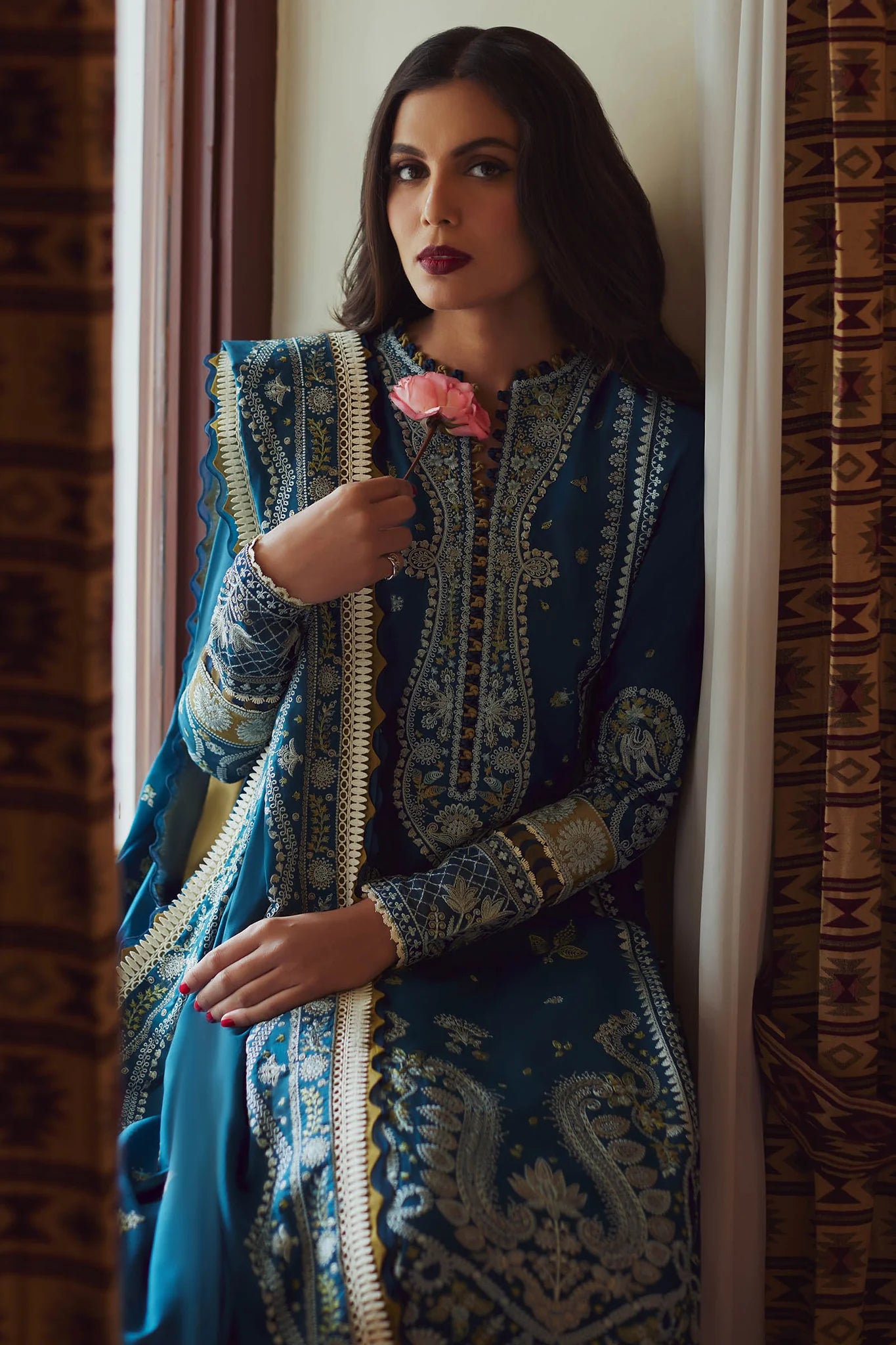 Elan | Embroidered Lawn | MAHROSH