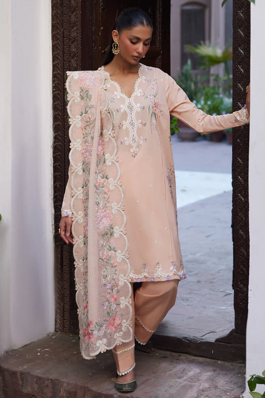 ZAHA | Embroidered Lawn | SHAMS