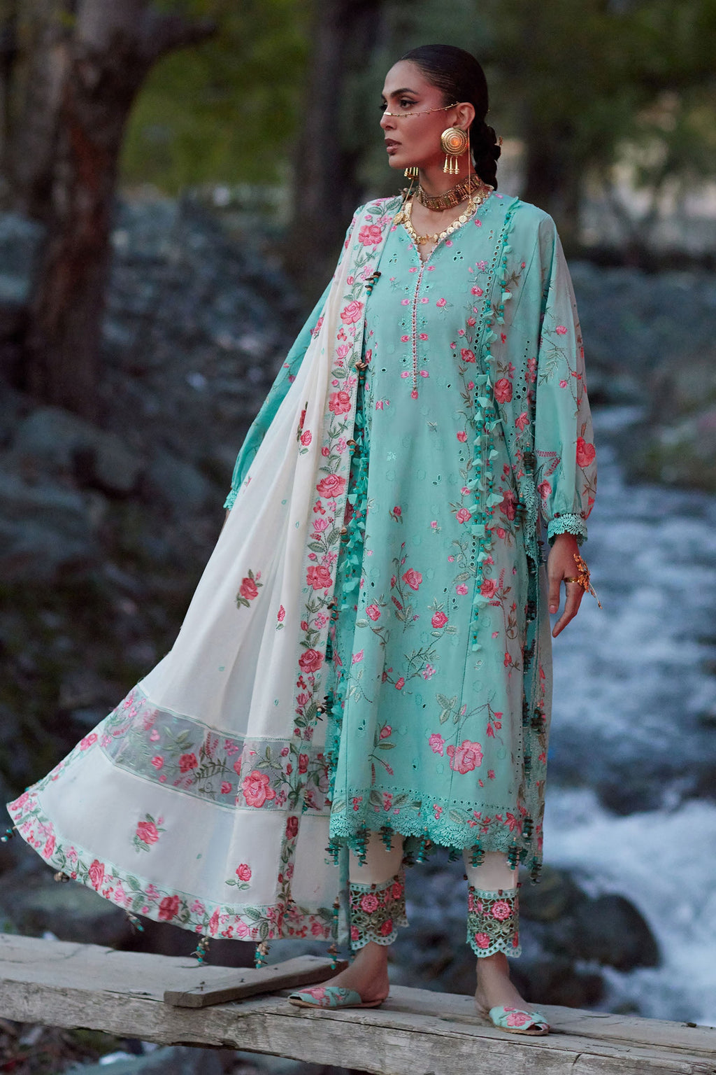 Elan | Kashmee Legacy Lawn '26 | GULRAAZ (EL26-08 B)