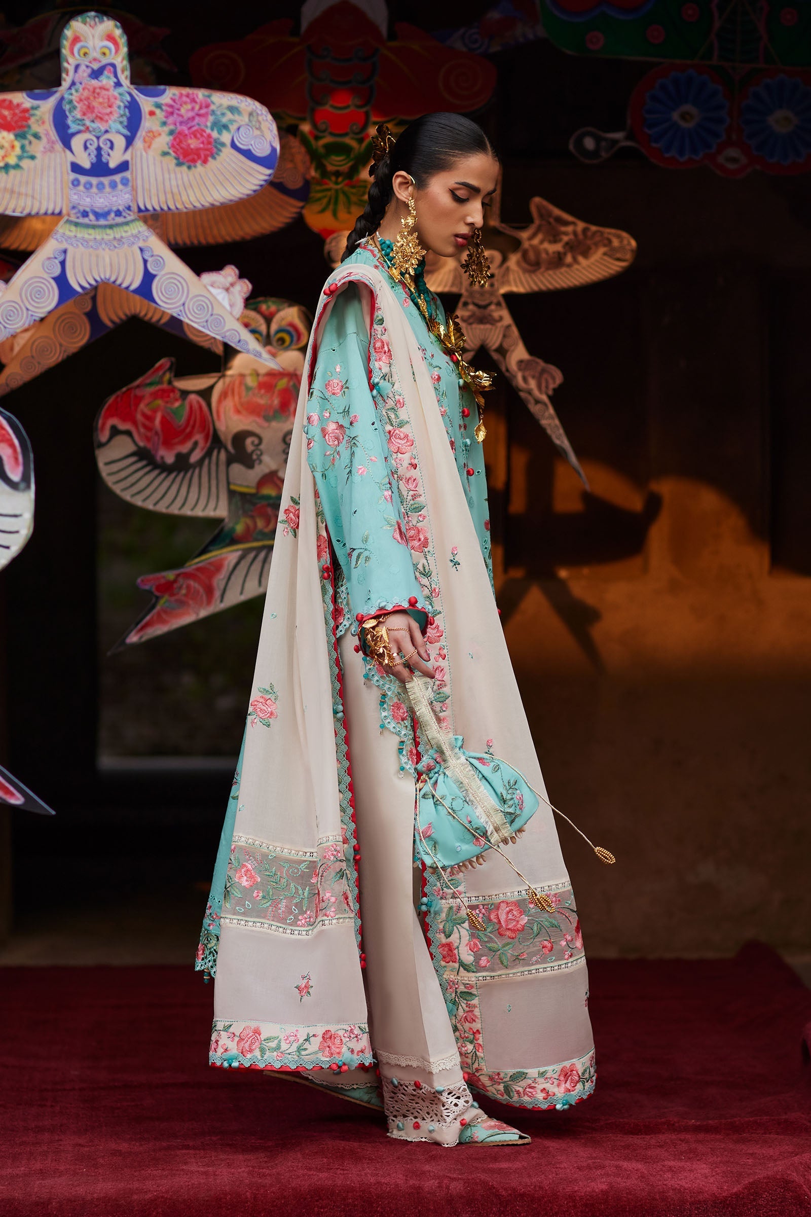Elan | Kashmee Legacy Lawn '26 | GULRAAZ (EL26-08 B)