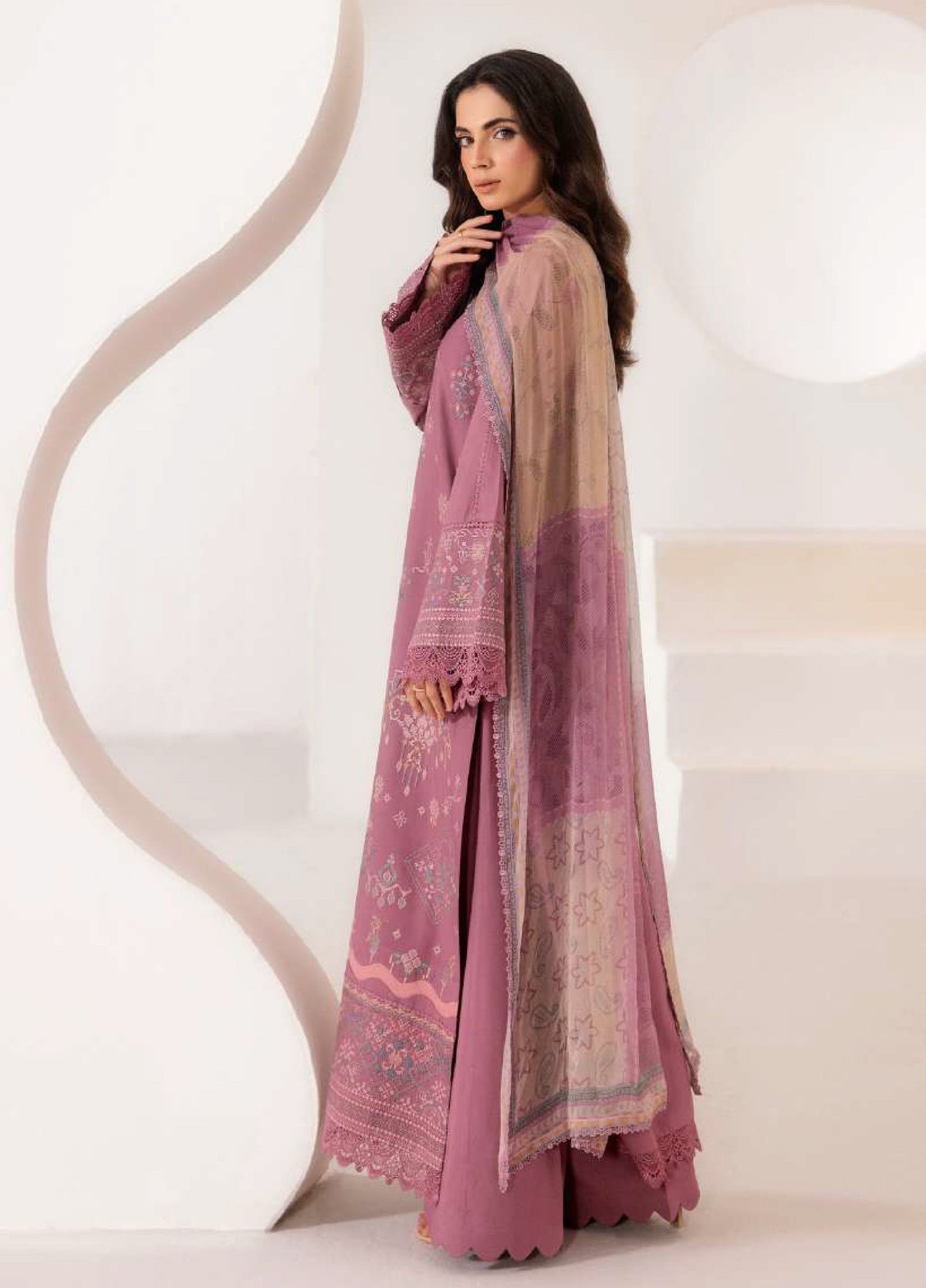 Florent | Zync Embroidered Viscose | FZ-3B