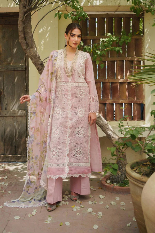 Manara | Embroidered Lawn | ROZAY