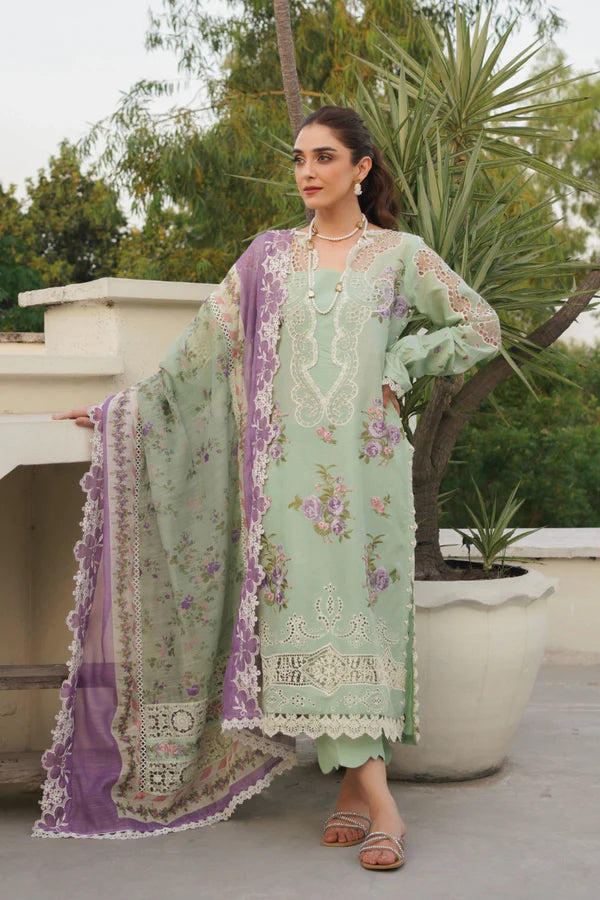 Manara | Embroidered Lawn | AMALIA