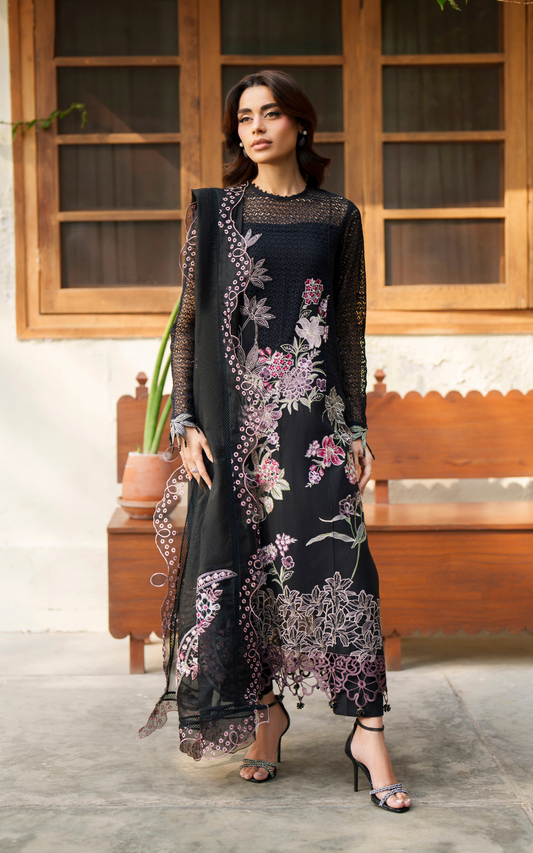 ASIFA & NABEEL | Versa Luxury Lawn '26 | Noir Lily