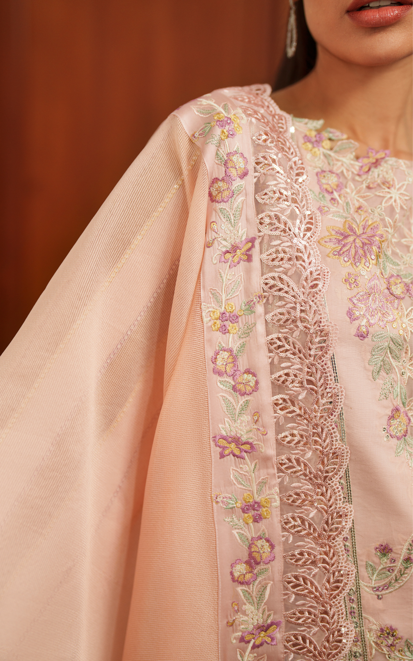 ASIFA & NABEEL | Versa Luxury Lawn '26 | Crimson Courage