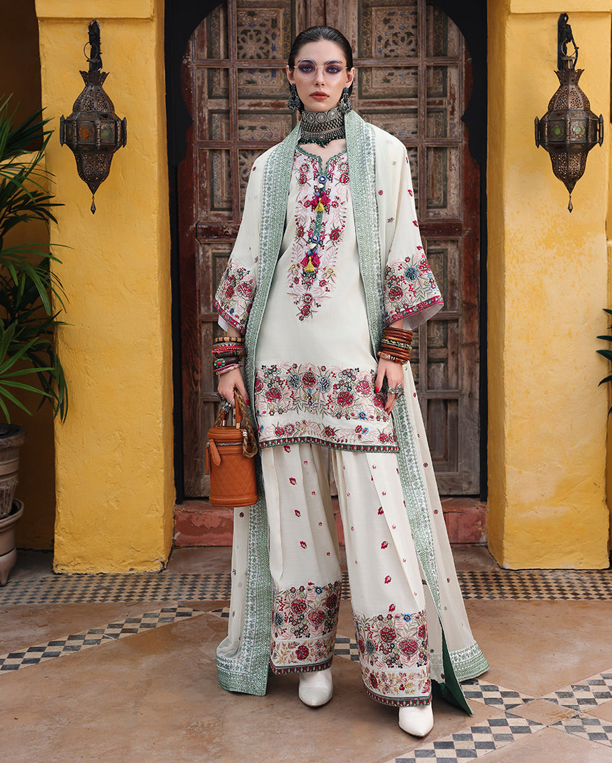 Mushq | Hemline Nuvera Raw Silk Formal | Vivienne Rose