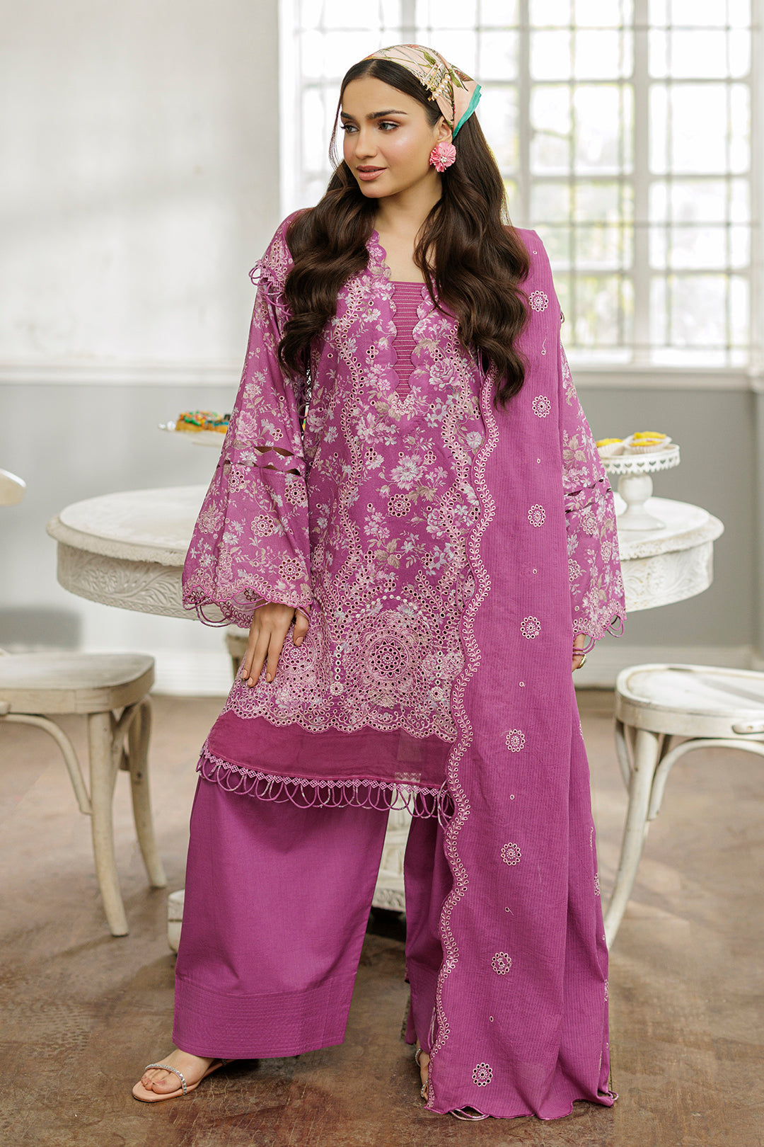 Zellbury | Chikankari Embroidered Lawn | 4027