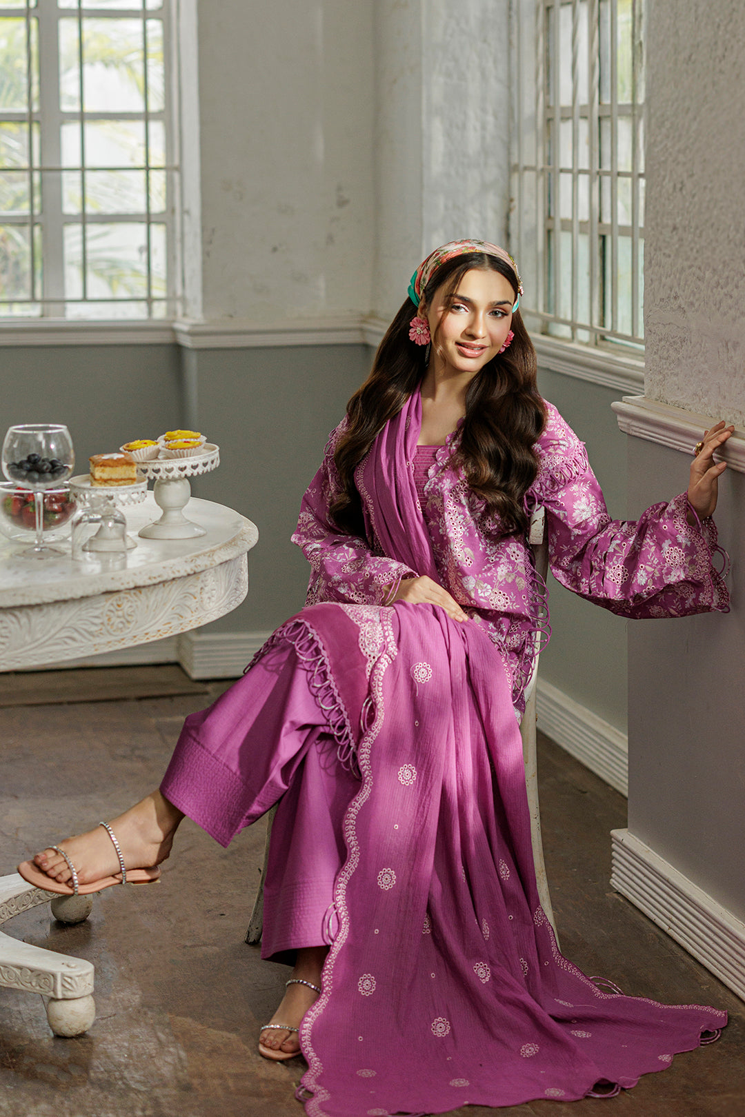 Zellbury | Chikankari Embroidered Lawn | 4027