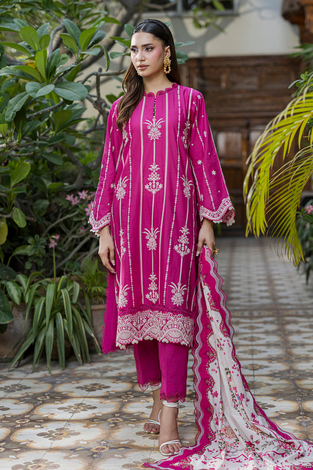 Zellbury | Chikankari Embroidered Lawn | 4050