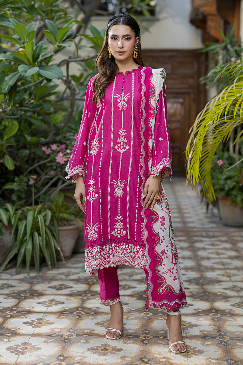 Zellbury | Chikankari Embroidered Lawn | 4050