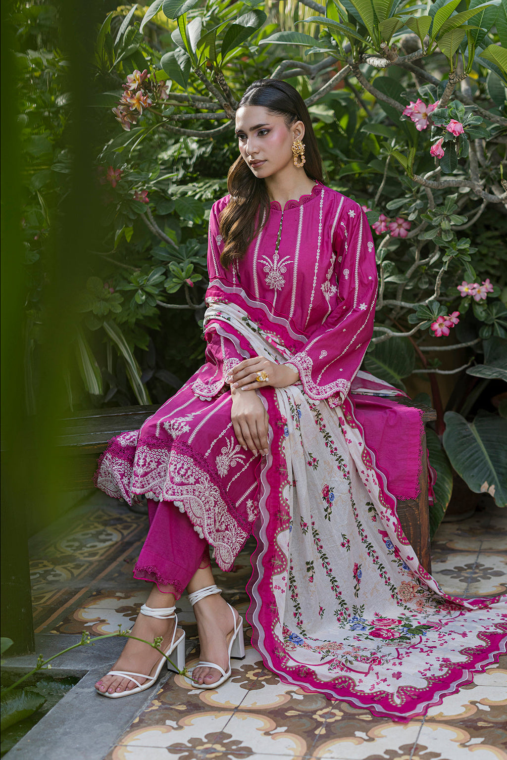 Zellbury | Chikankari Embroidered Lawn | 4050