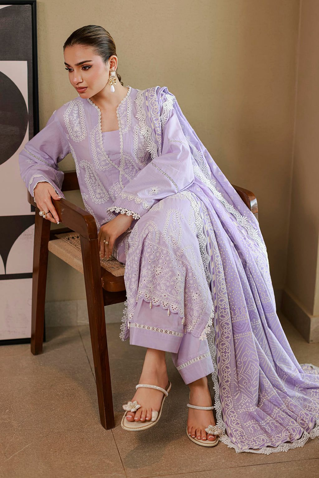Zellbury | Chikankari Embroidered Lawn | 4059