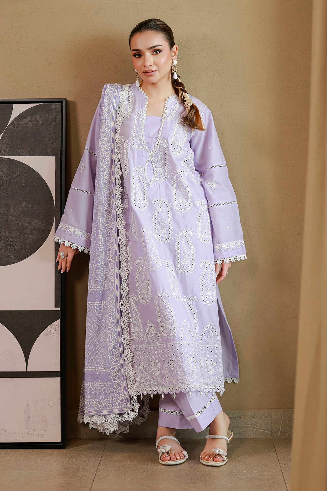 Zellbury | Chikankari Embroidered Lawn | 4059