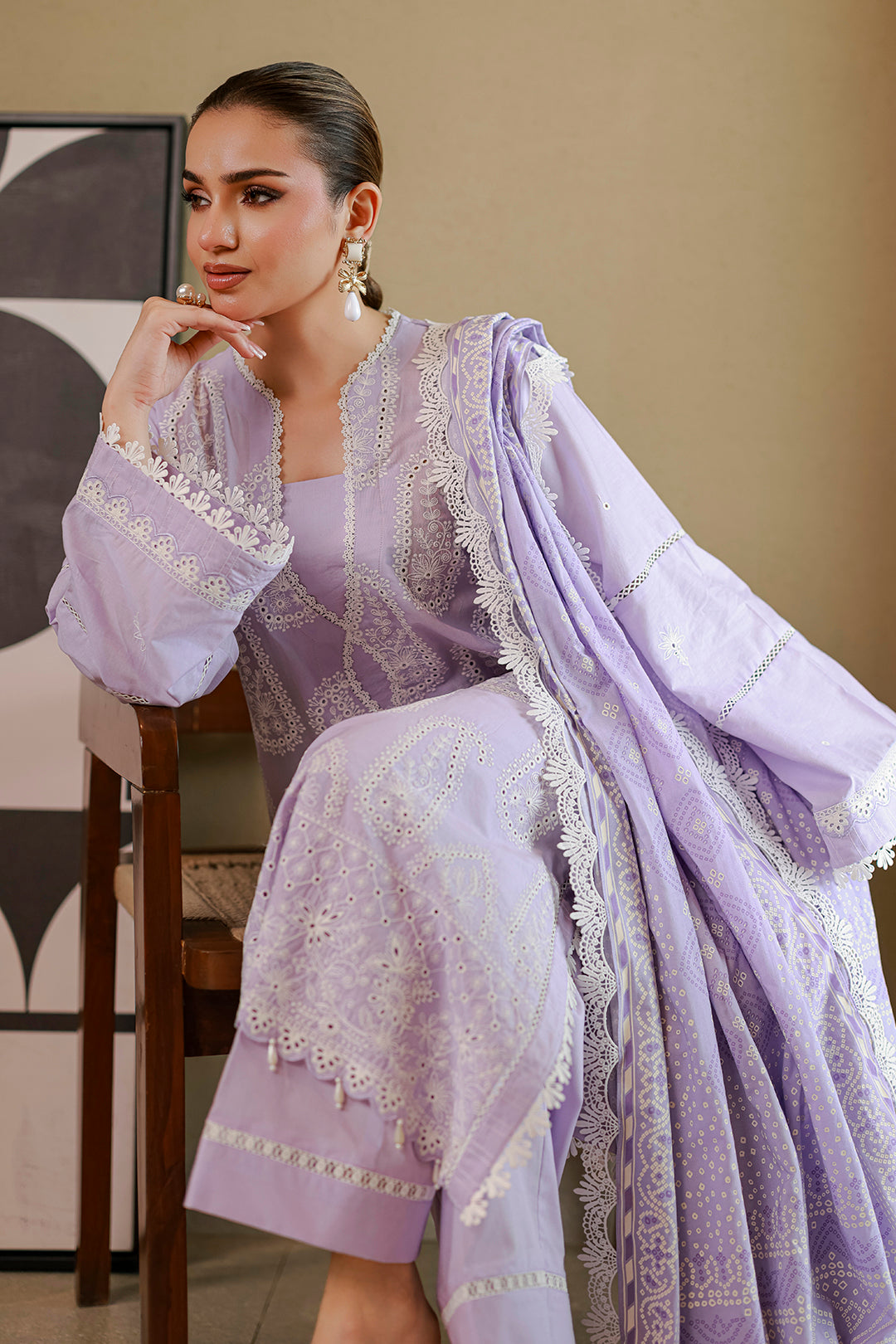 Zellbury | Chikankari Embroidered Lawn | 4059