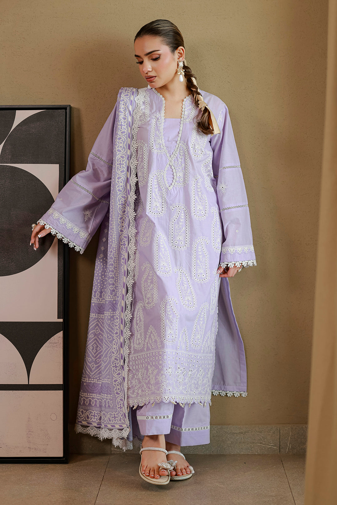 Zellbury | Chikankari Embroidered Lawn | 4059