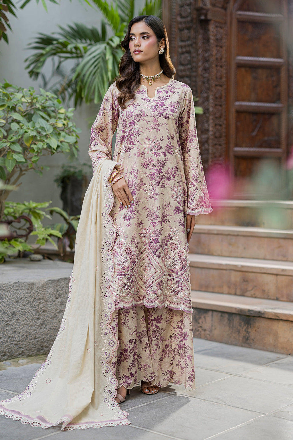 Zellbury | Chikankari Embroidered Lawn | 4064