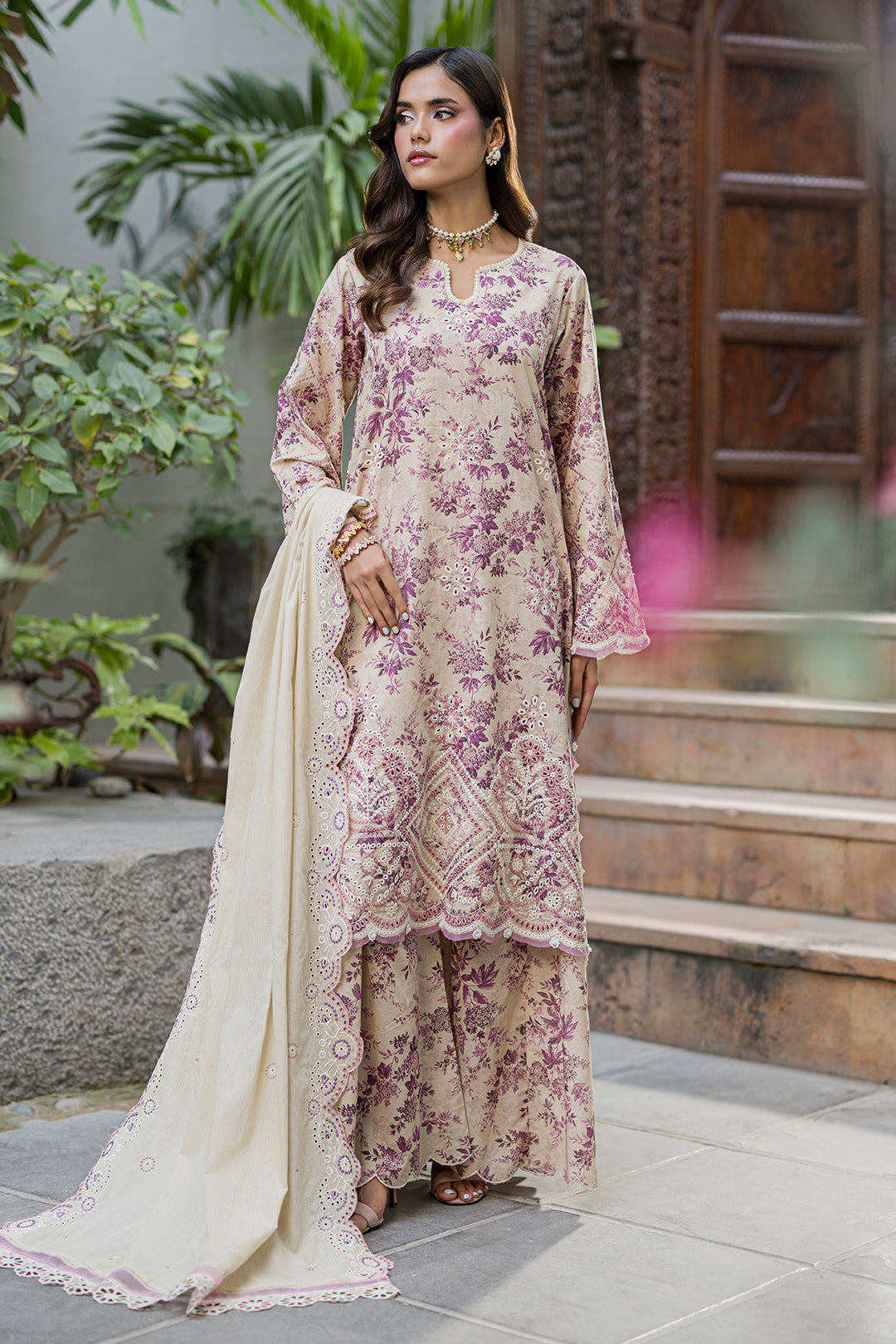 Zellbury | Chikankari Embroidered Lawn | 4064