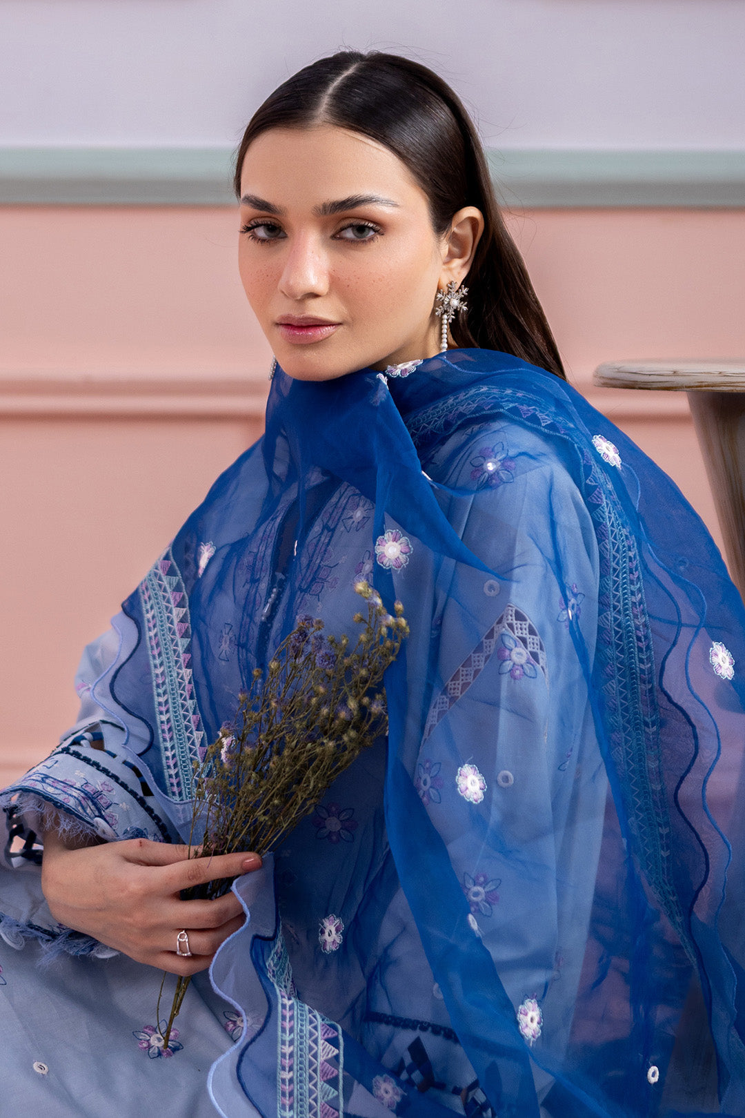 Zellbury | Signature 3 Pc Embroidered Lawn | 0618