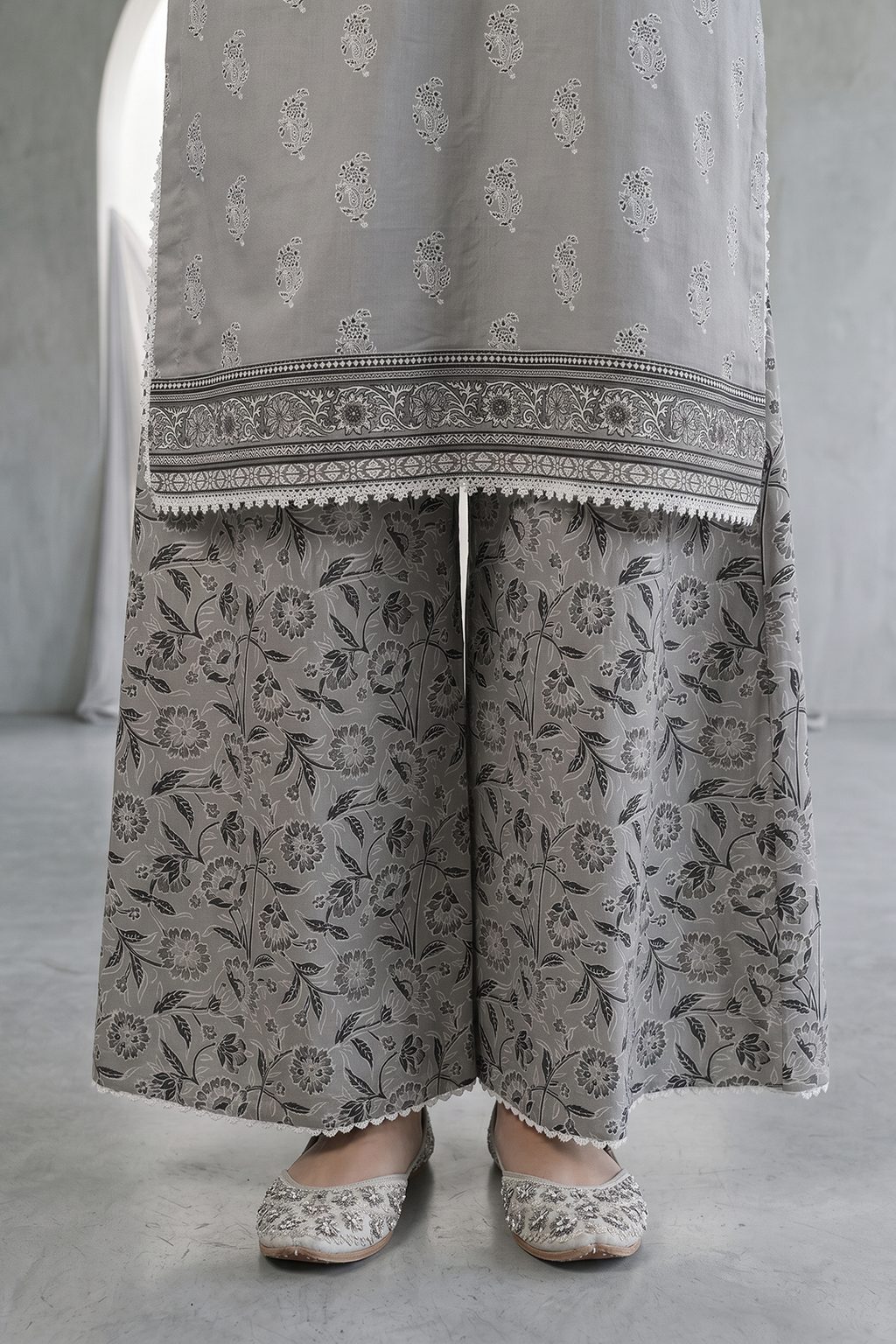 Zellbury | Embroidered Shirt Shalwar | 0933