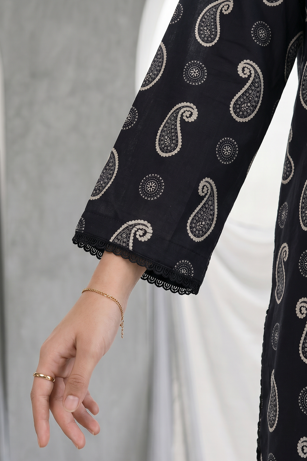Zellbury | Embroidered Shirt Dupatta | 1068