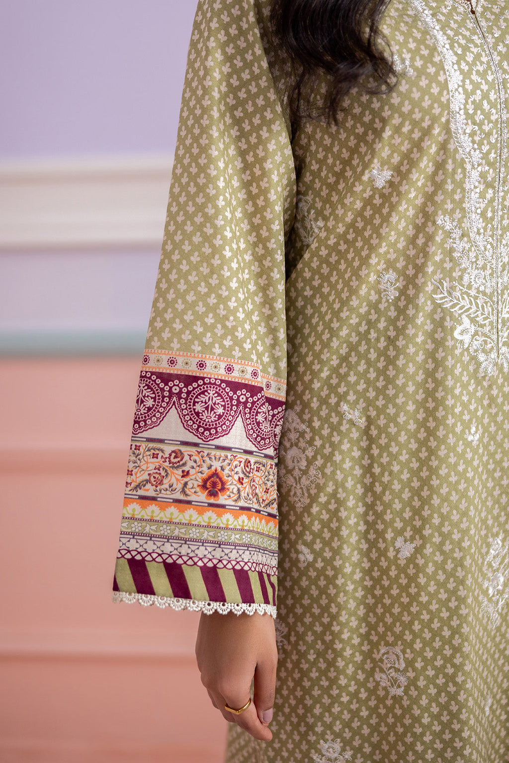 Zellbury | 3 Pc Embroidered Lawn | 0444