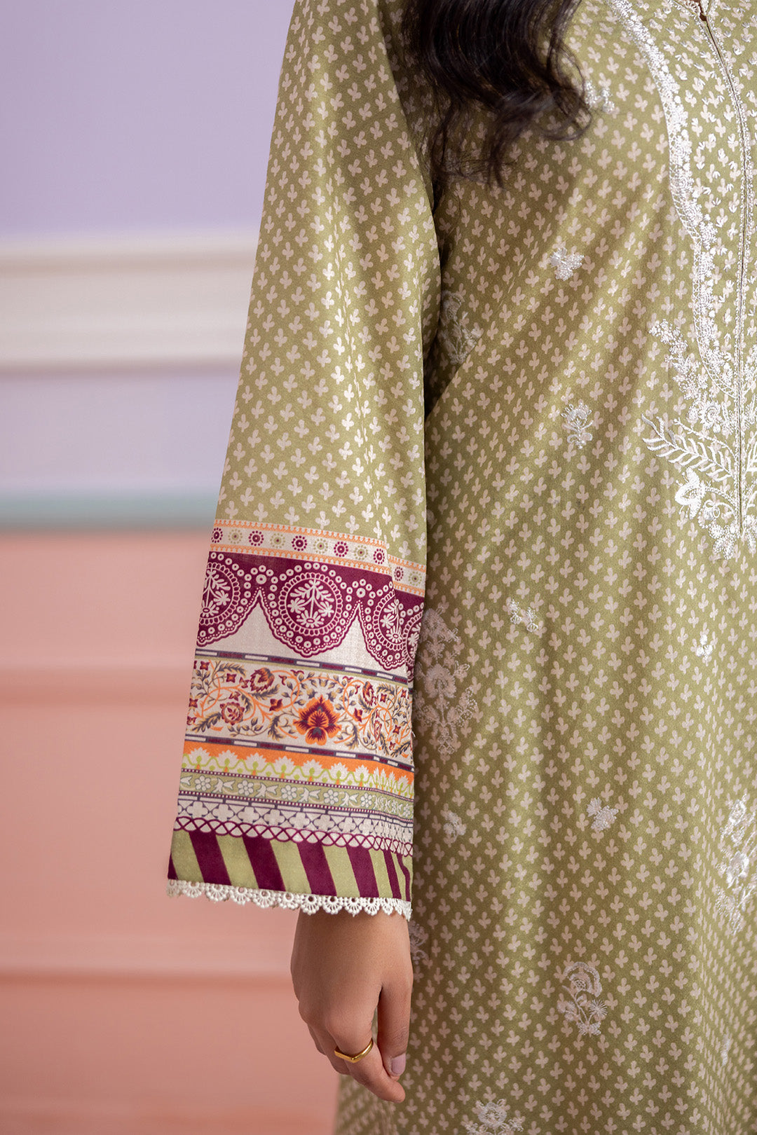 Zellbury | 3 Pc Embroidered Lawn | 0444