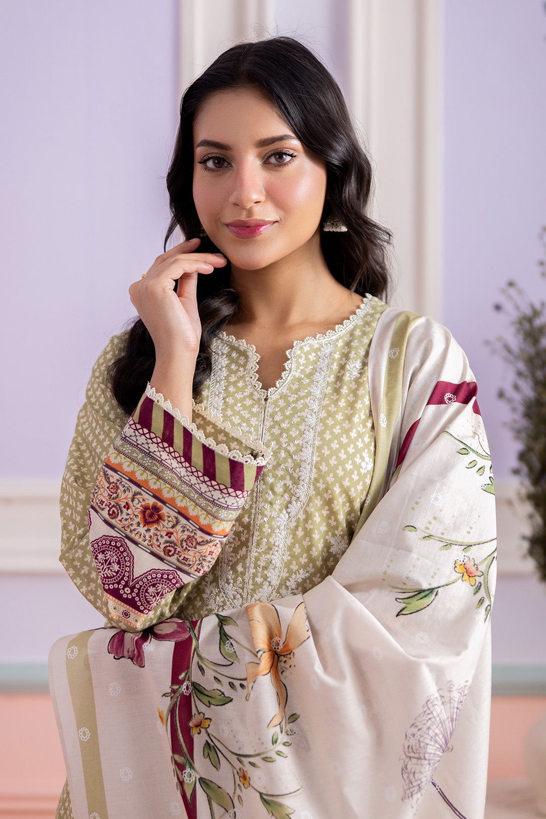 Zellbury | 3 Pc Embroidered Lawn | 0444
