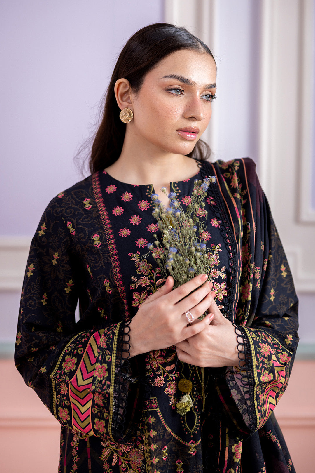 Zellbury | 3 Pc Embroidered Lawn | 0495