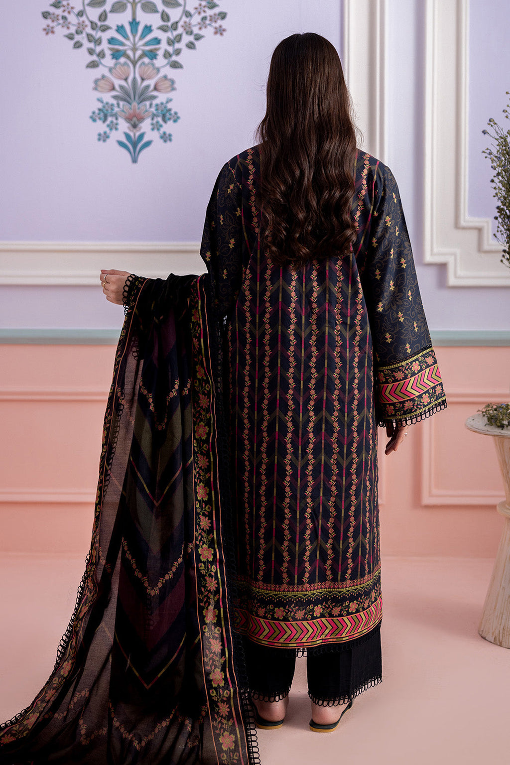 Zellbury | 3 Pc Embroidered Lawn | 0495