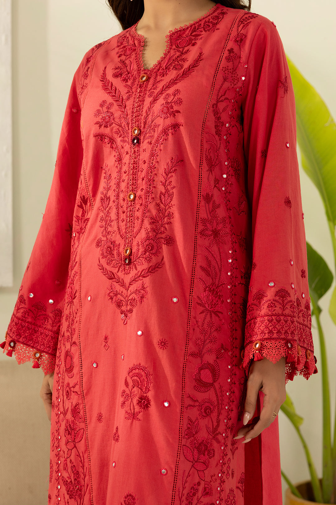 Zellbury | Signature 3 Pc Embroidered Lawn | 0510