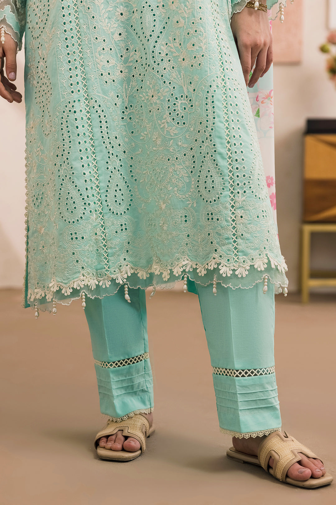 Zellbury | Signature 3 Pc Embroidered Lawn | 0651