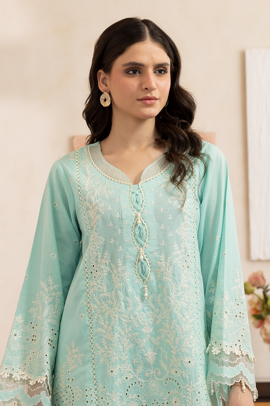 Zellbury | Signature 3 Pc Embroidered Lawn | 0651