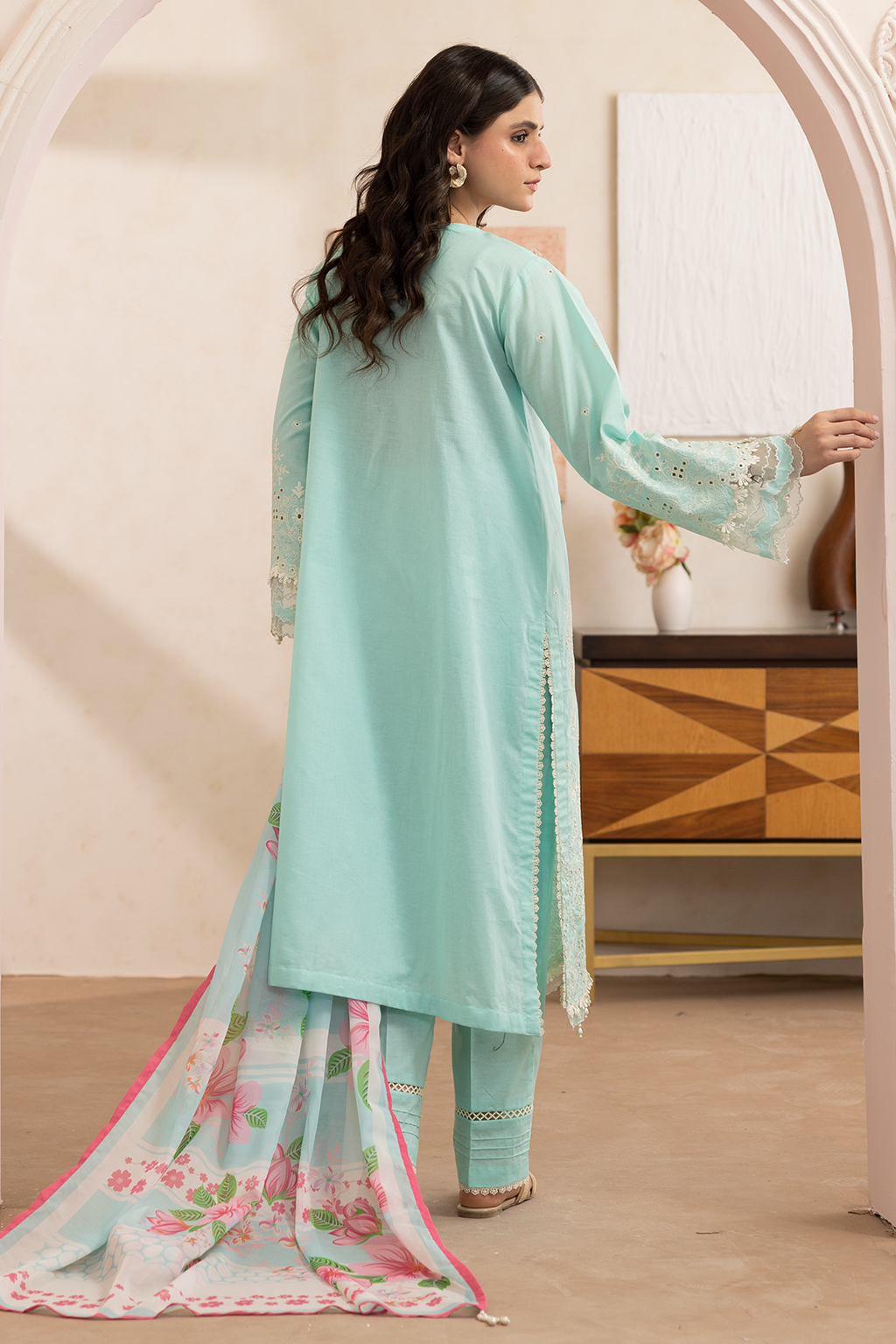 Zellbury | Signature 3 Pc Embroidered Lawn | 0651