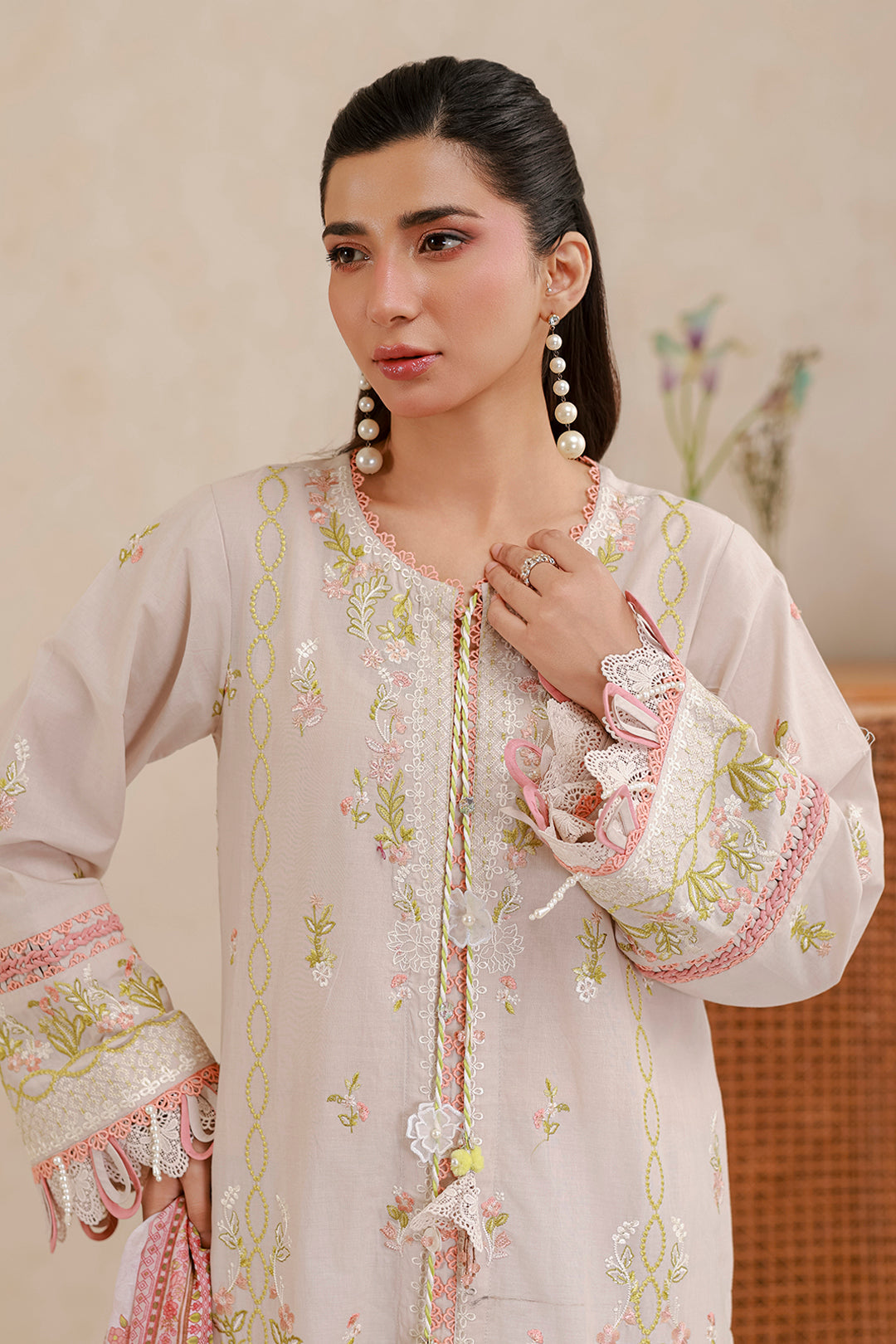 Zellbury | Signature 3 Pc Embroidered Lawn | 0659