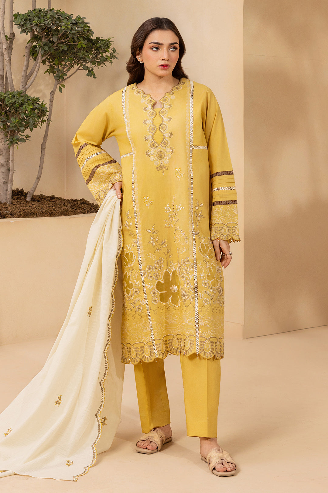 Zellbury | 3 Pc Embroidered Lawn | 0785