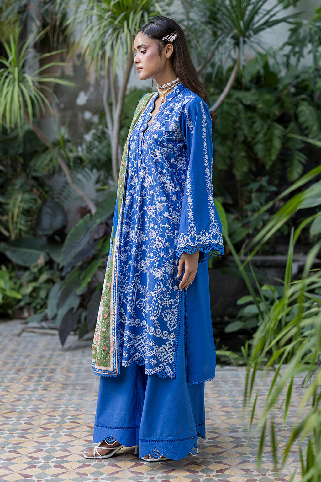Zellbury | Chikankari Embroidered Lawn | 4079