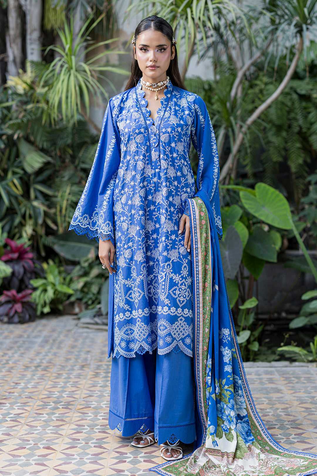 Zellbury | Chikankari Embroidered Lawn | 4079
