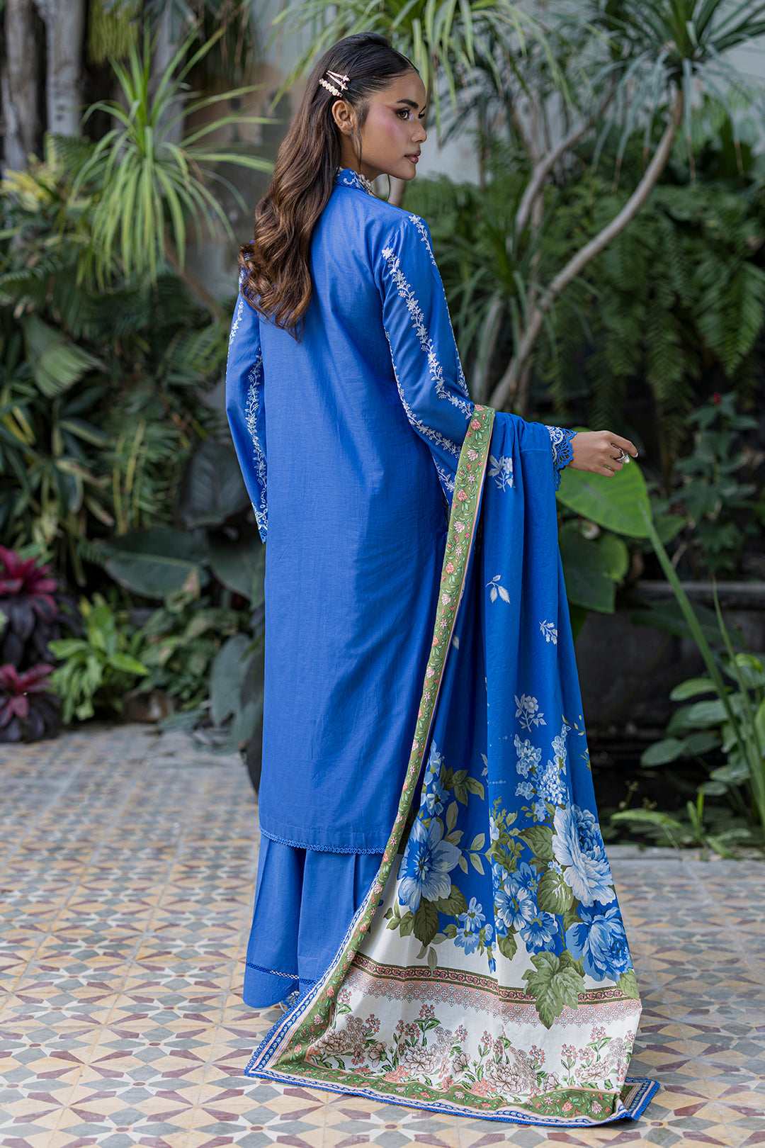 Zellbury | Chikankari Embroidered Lawn | 4079