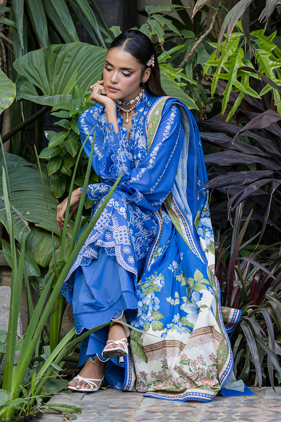 Zellbury | Chikankari Embroidered Lawn | 4079