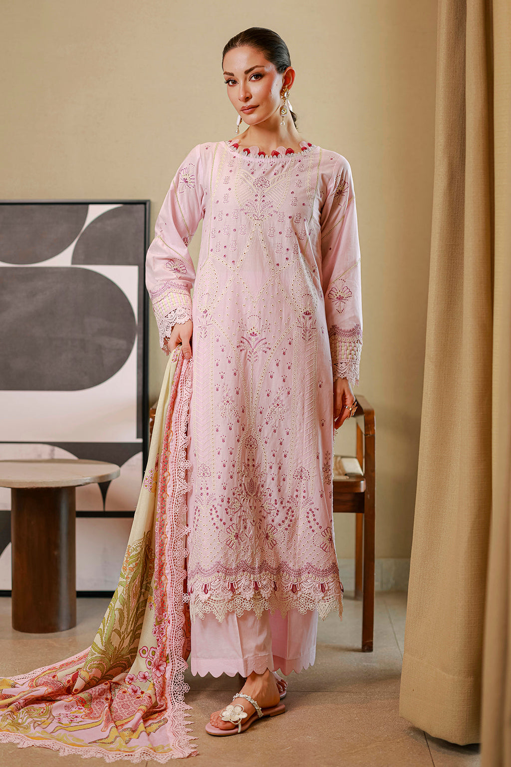 Zellbury | Chikankari Embroidered Lawn | 4080