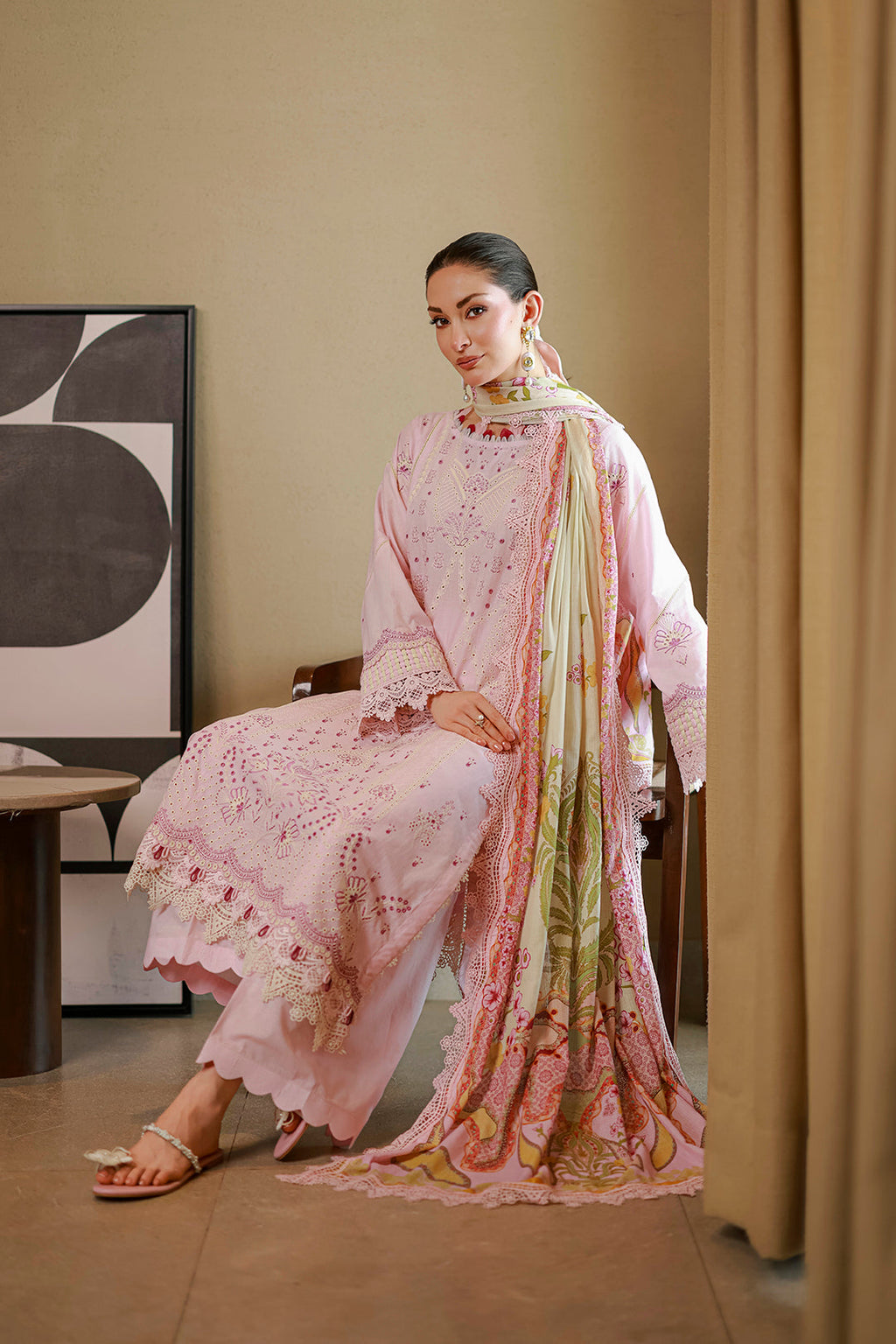 Zellbury | Chikankari Embroidered Lawn | 4080