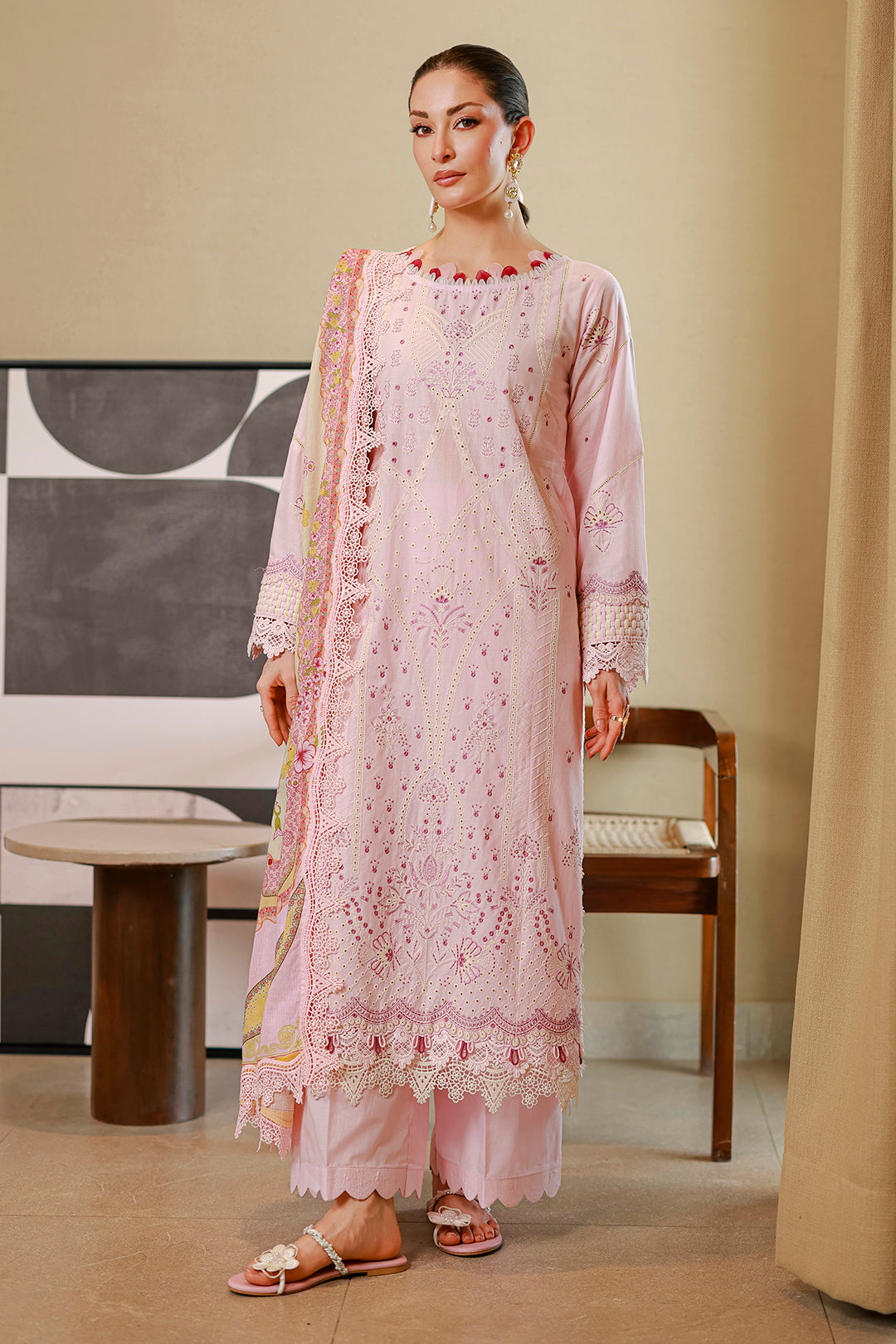 Zellbury | Chikankari Embroidered Lawn | 4080