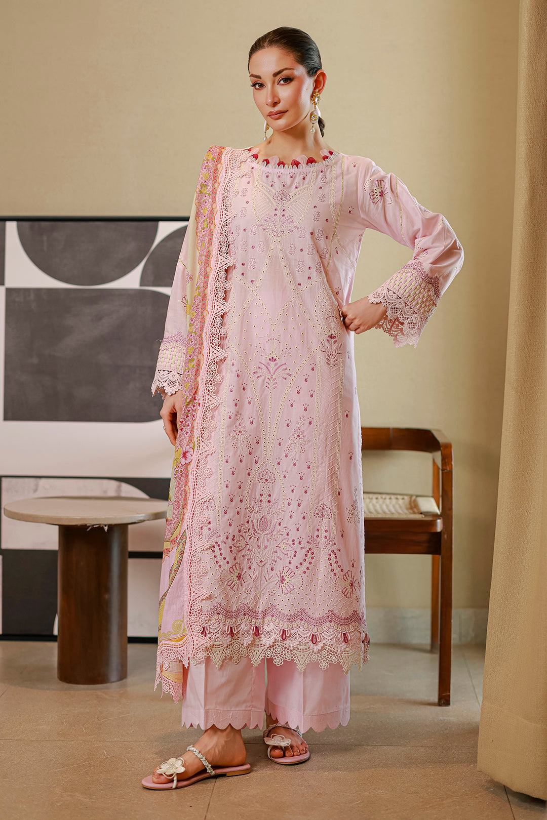 Zellbury | Chikankari Embroidered Lawn | 4080