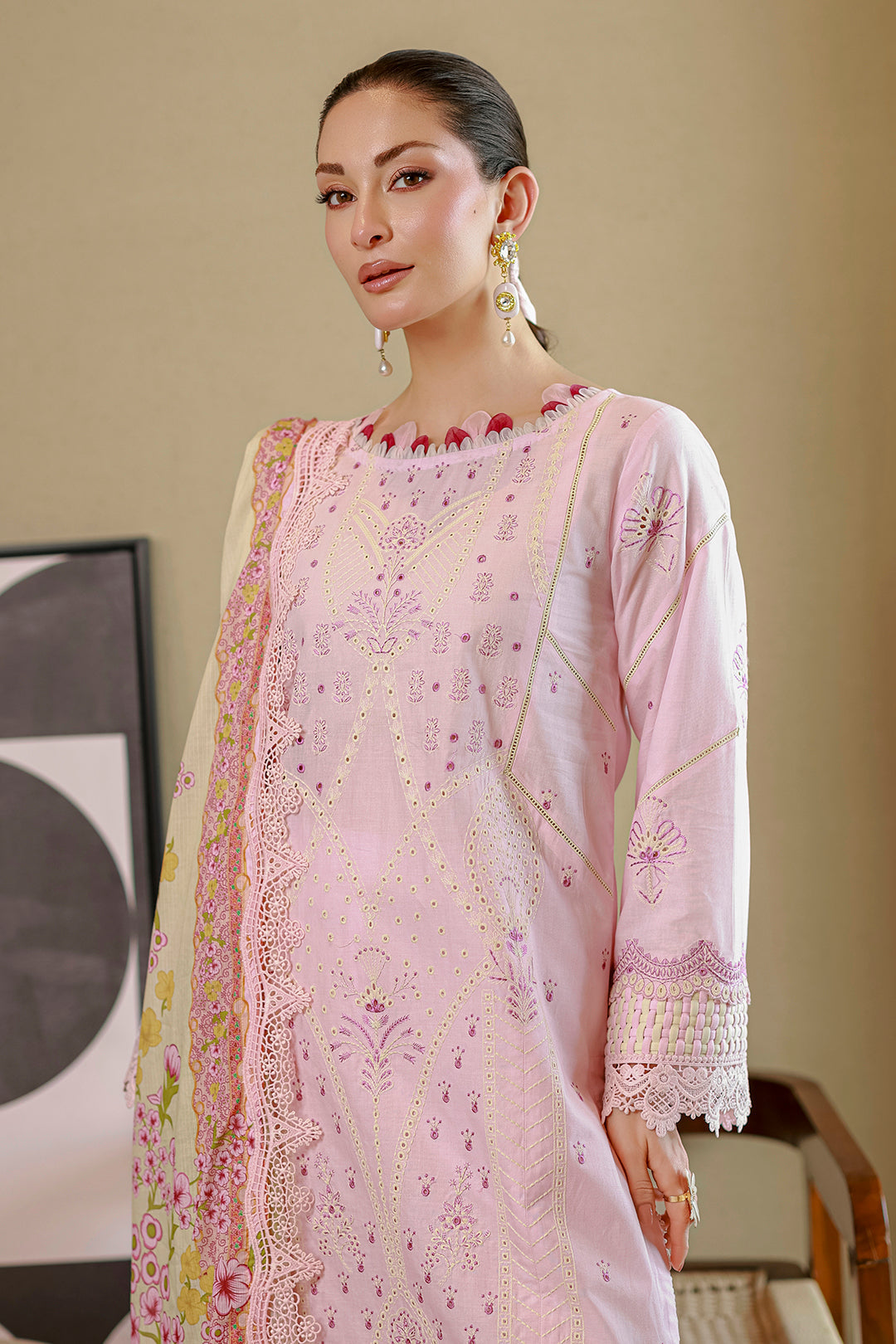 Zellbury | Chikankari Embroidered Lawn | 4080
